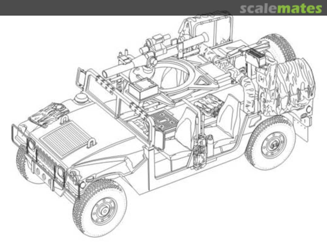 Boxart Hummer IDF Conversion Set 2001 CMK