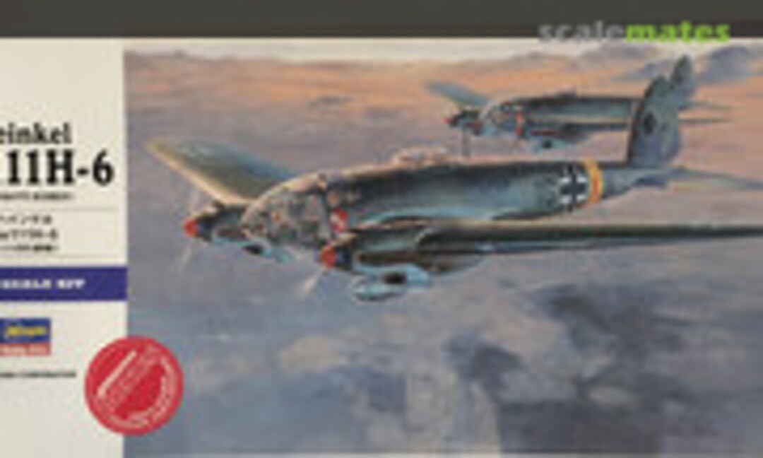 1:72 Heinkel He111H-6 w/ Bonus PE (Hasegawa 00551S)