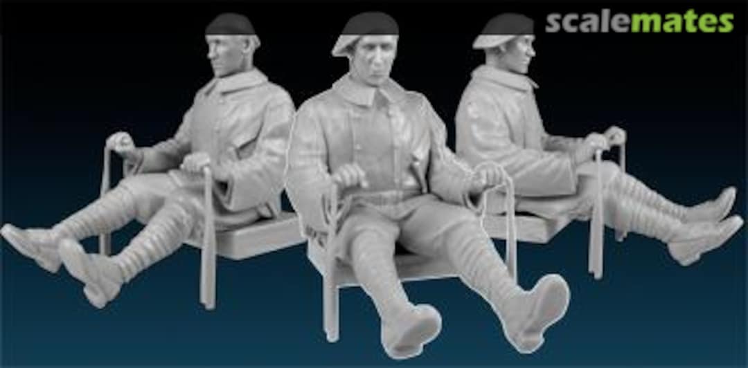 Boxart French Tankman, FT 17 Driver, France 1918 F3510 Manta Figurines