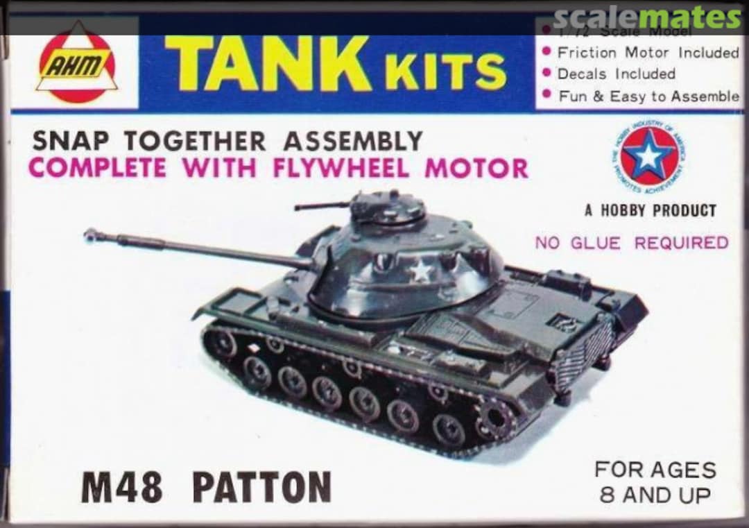 Boxart M48 Patton Tank K4 AHM