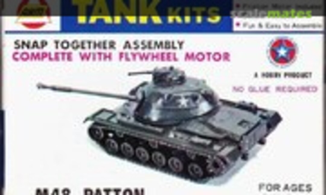 1:76 M48 Patton Tank (AHM K4)