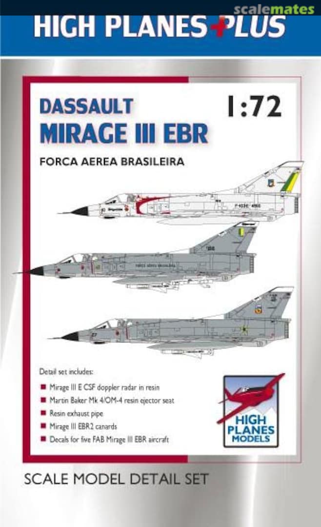 Boxart Mirage III EBR HPM+ Mirage IIIEBR High Planes Models