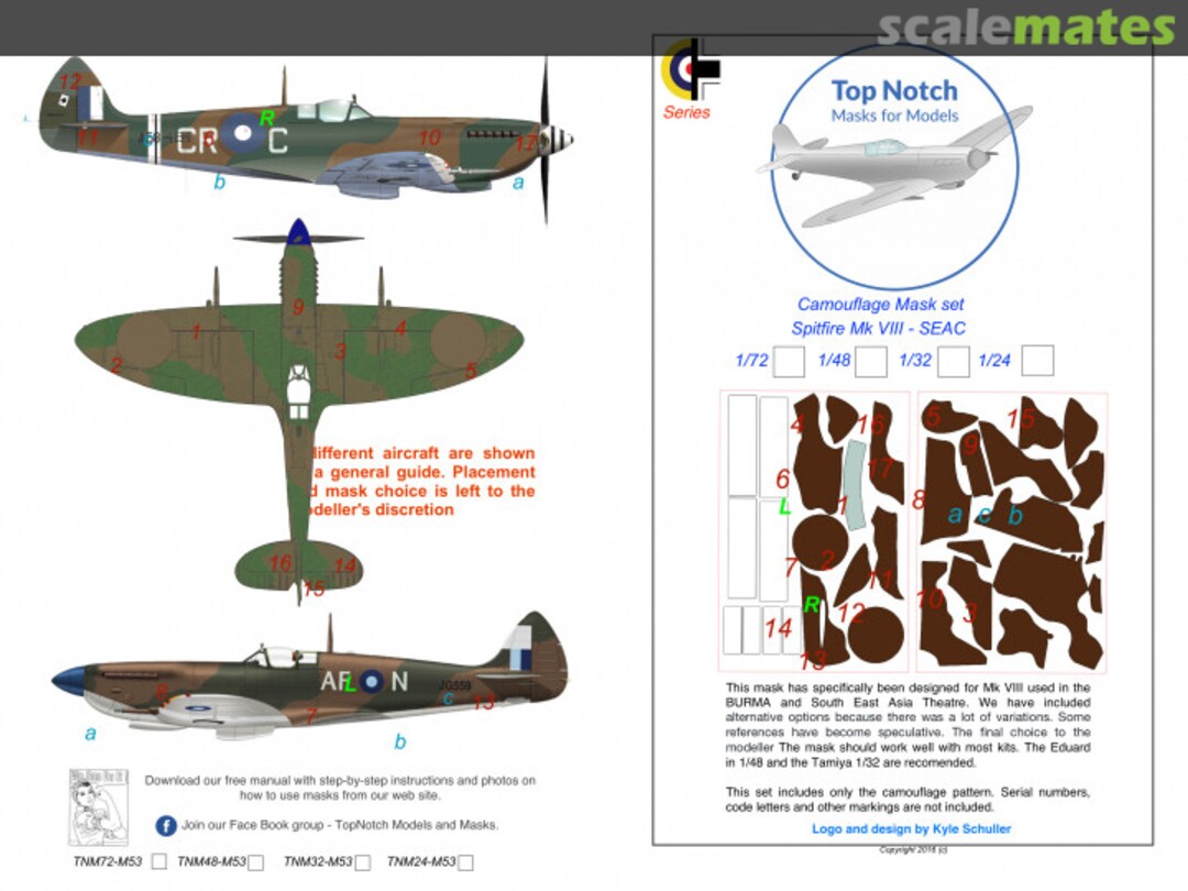 Boxart Spitfire VIII SEAC TMN24-M53 TopNotch