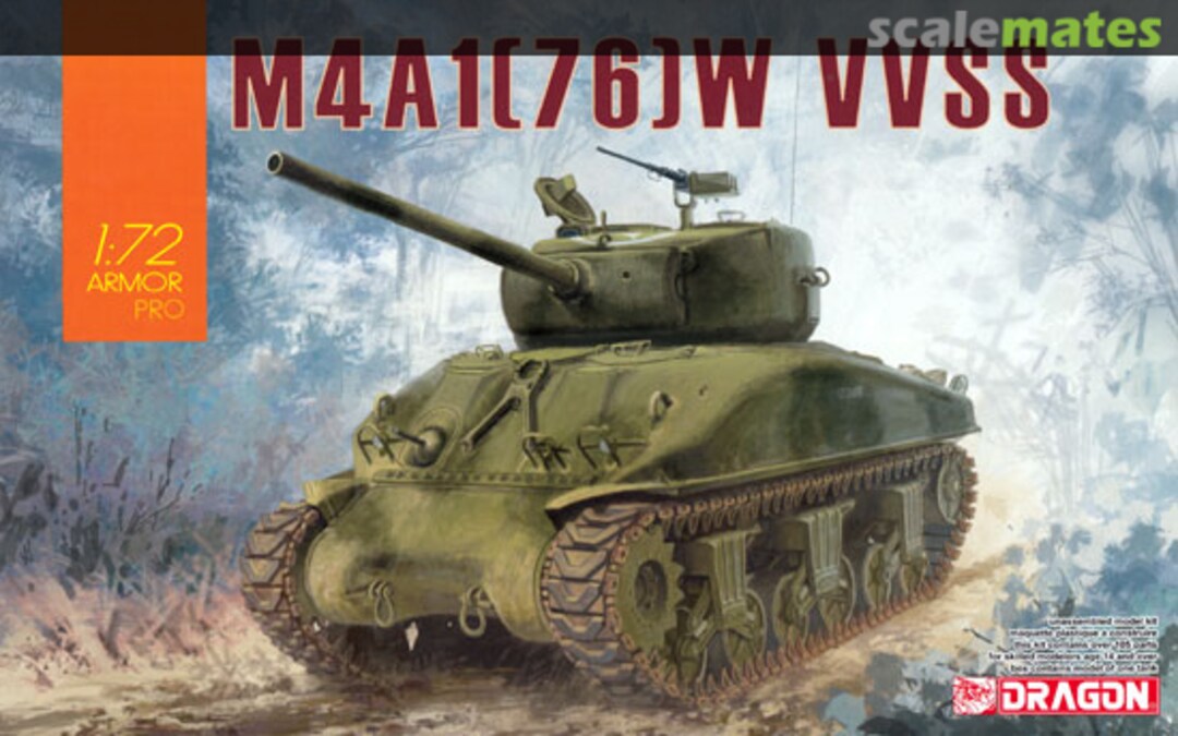 Boxart M4A1(76)W VVSS 7571 Dragon