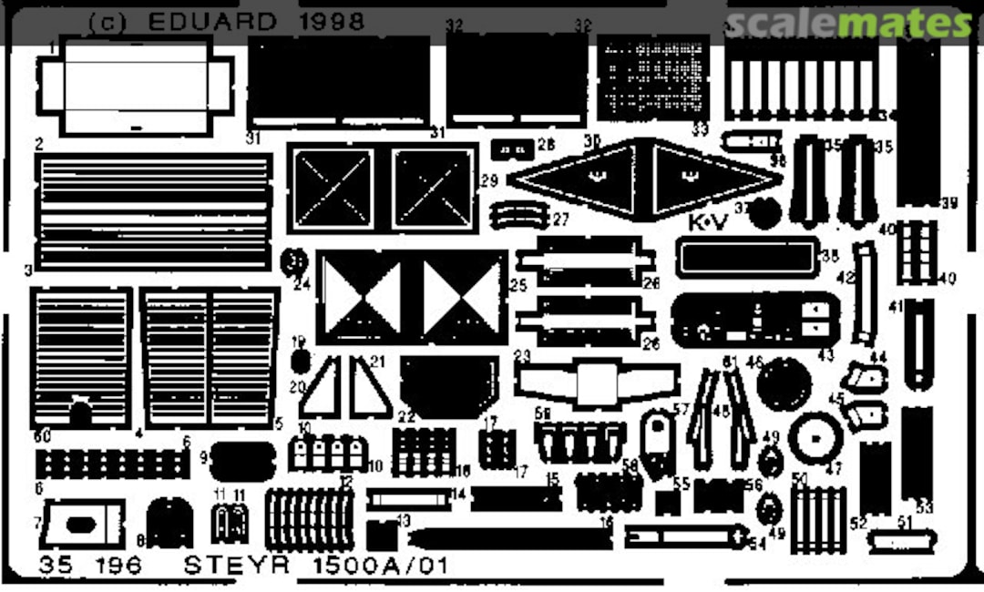 Boxart Steyr 1500A/01 35196 Eduard