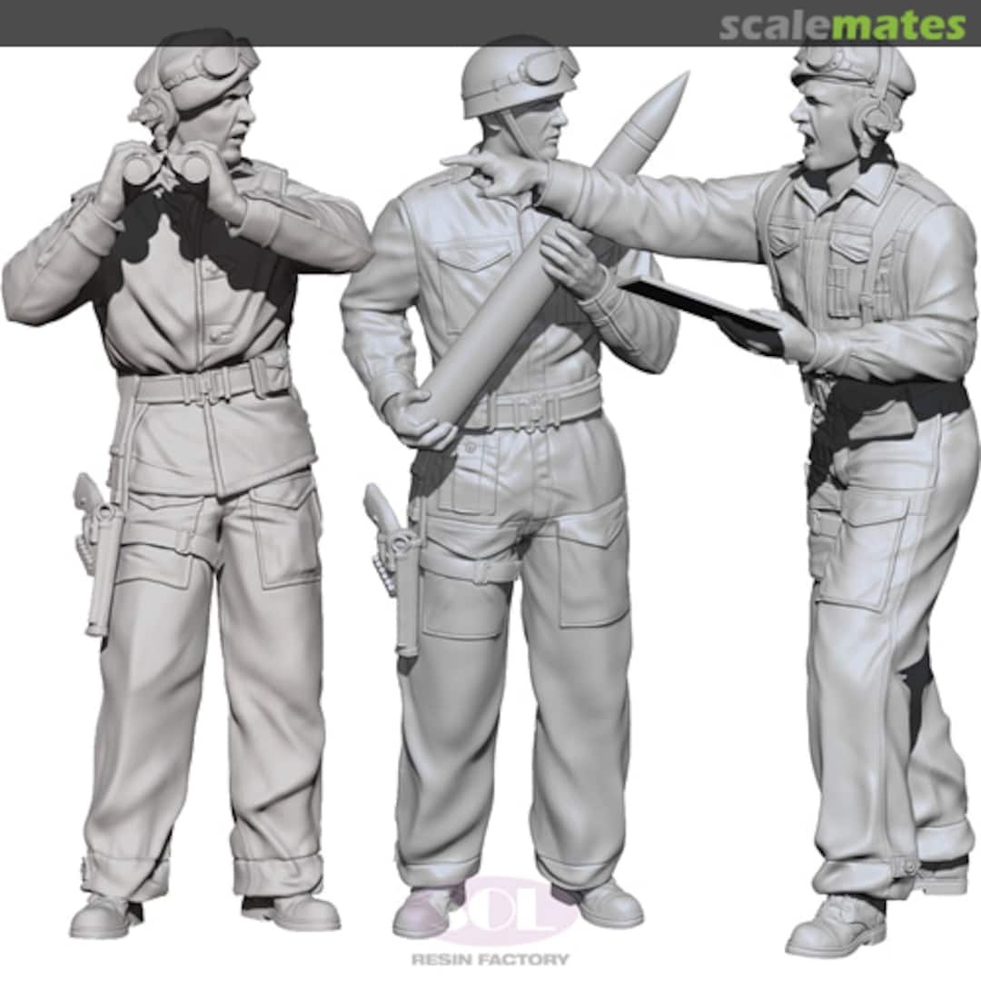 Boxart WWII M10 Achilles Crew MM684 SOL