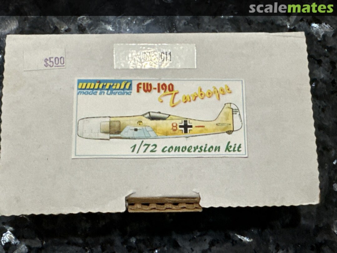 Boxart FW-190 Turbojet Conversion Kit UNC-011 Unicraft Models