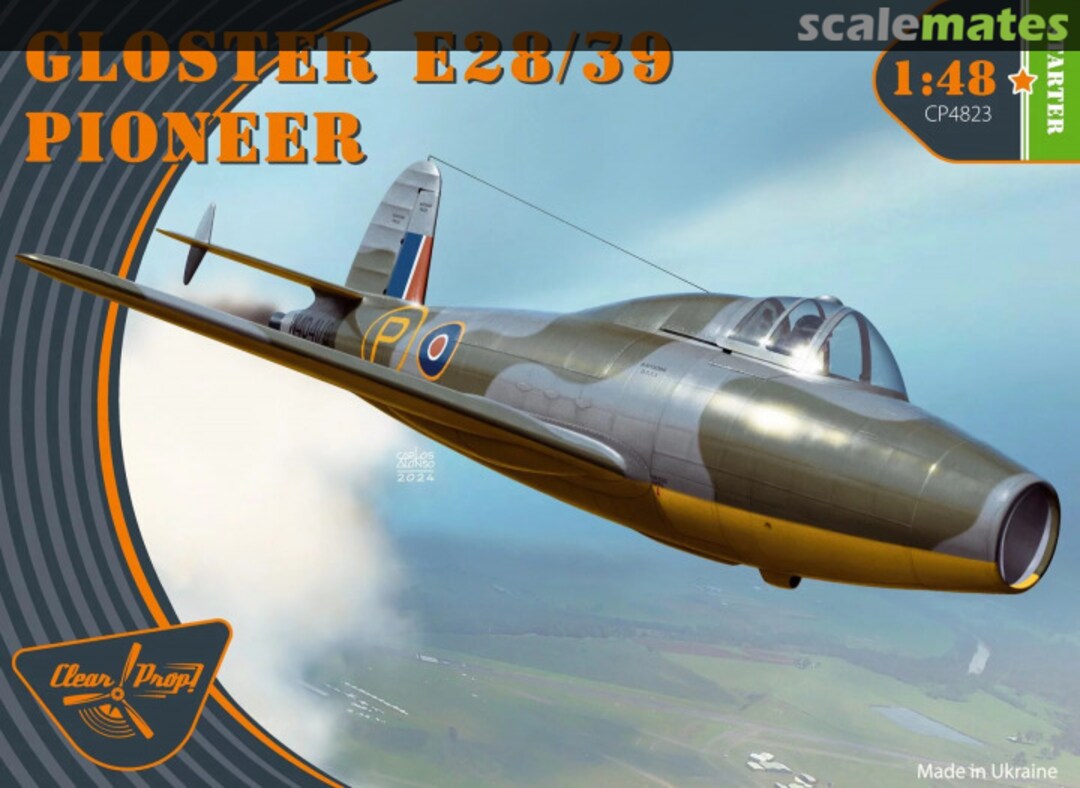 Boxart Gloster E28/39 Pioneer CP4823 Clear Prop!