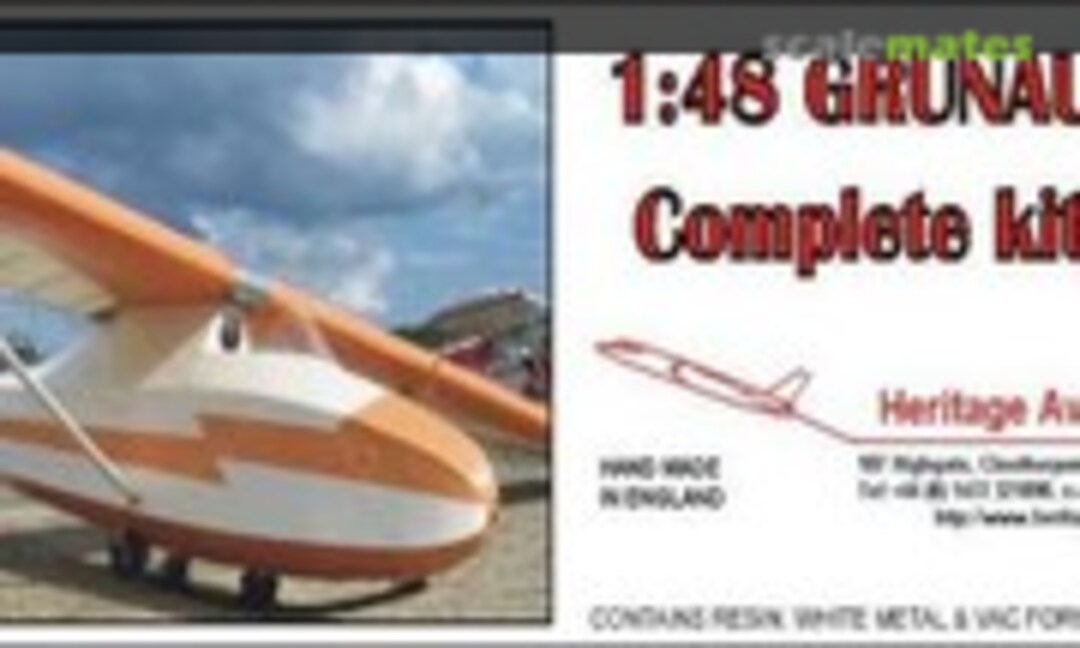 1:48 Grunau Baby 2 (Heritage Aviation Models )