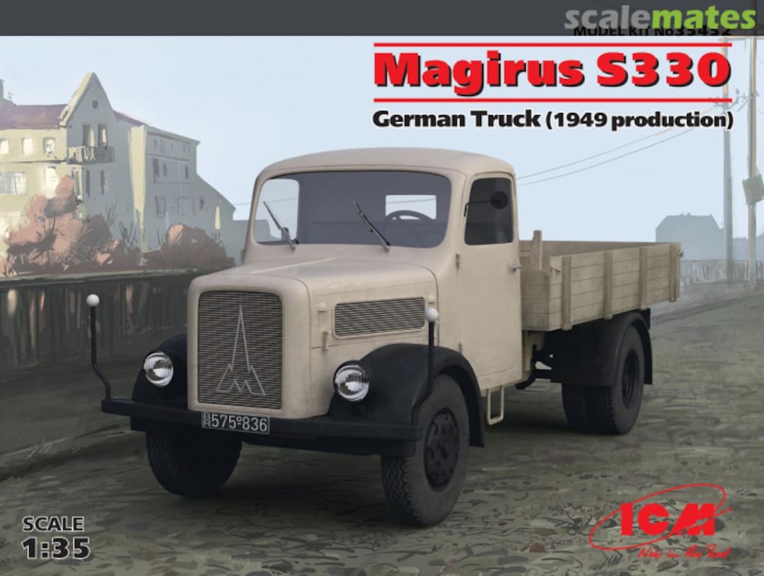 Boxart Magirus S330 35452 ICM