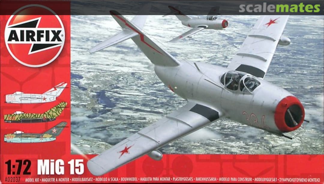 Boxart MiG 15 A02037 Airfix