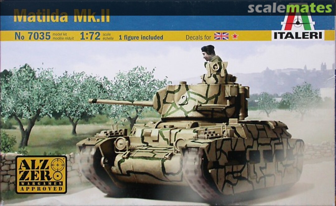 Boxart Matilda Mk.II 7035 Italeri