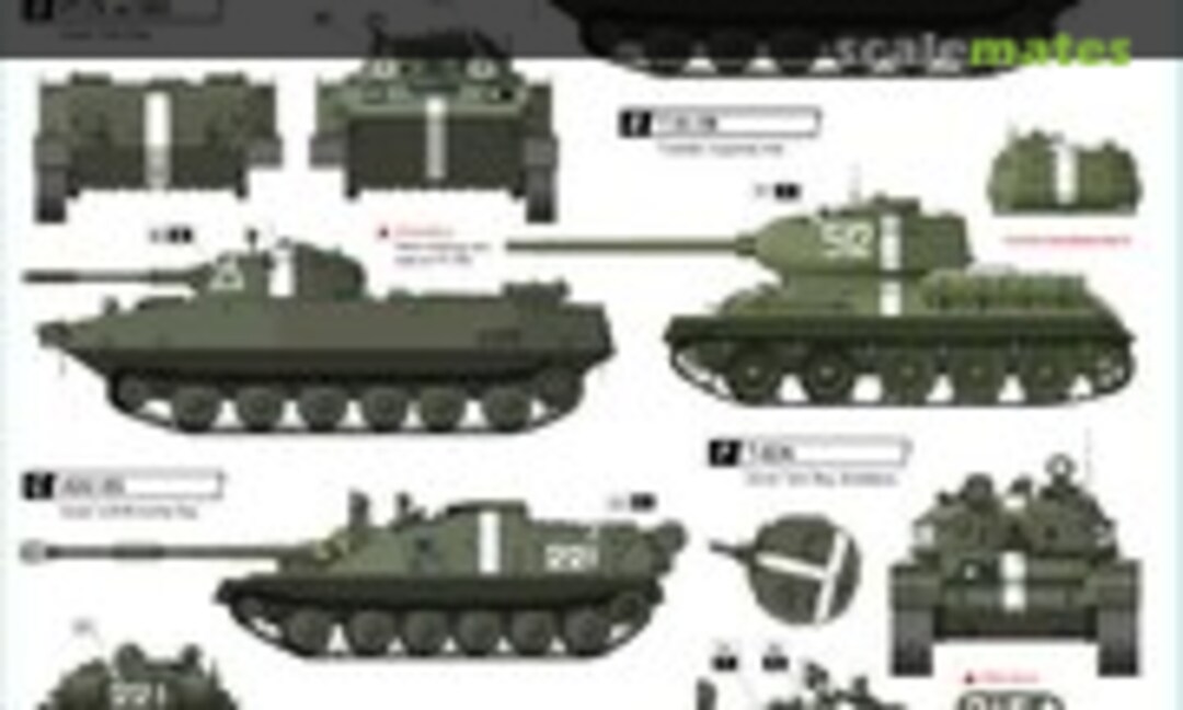 1:35 Tanks in Prague 1968 (Star Decals 35-C1154)