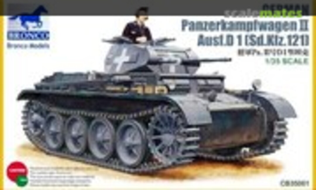 1:35 Panzerkampfwagen II Ausf. D1 (Bronco CB35061)