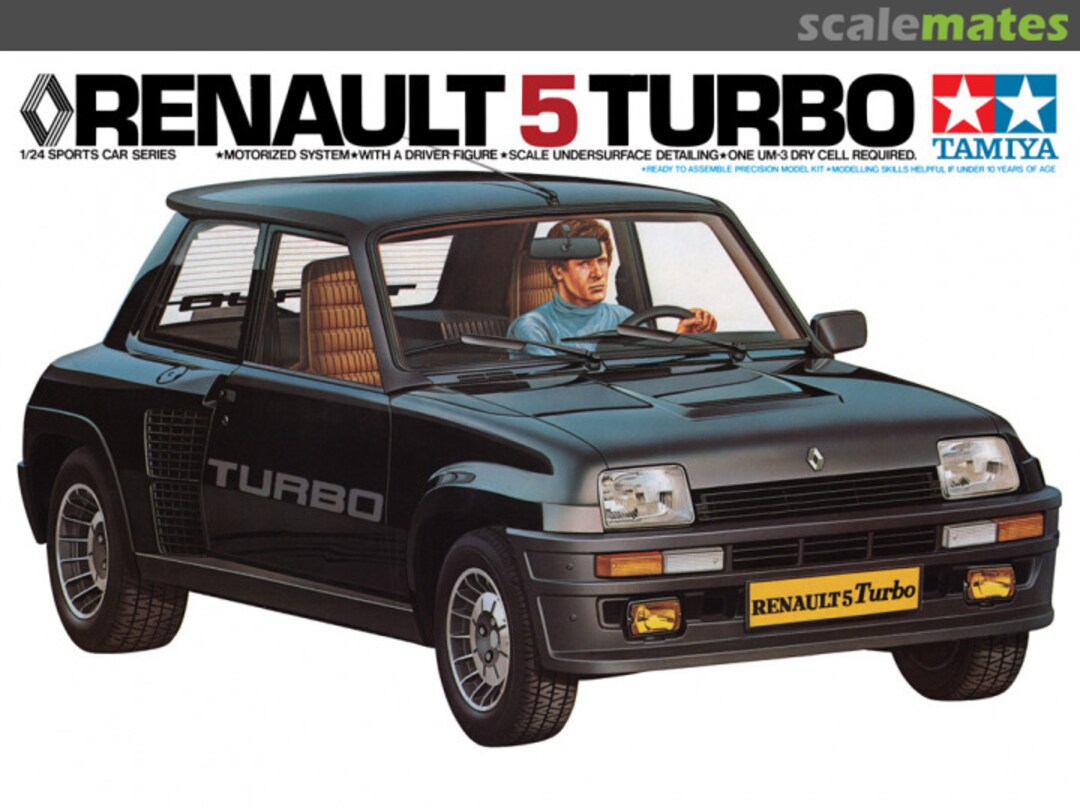 Boxart Renault 5 Turbo 24024 Tamiya