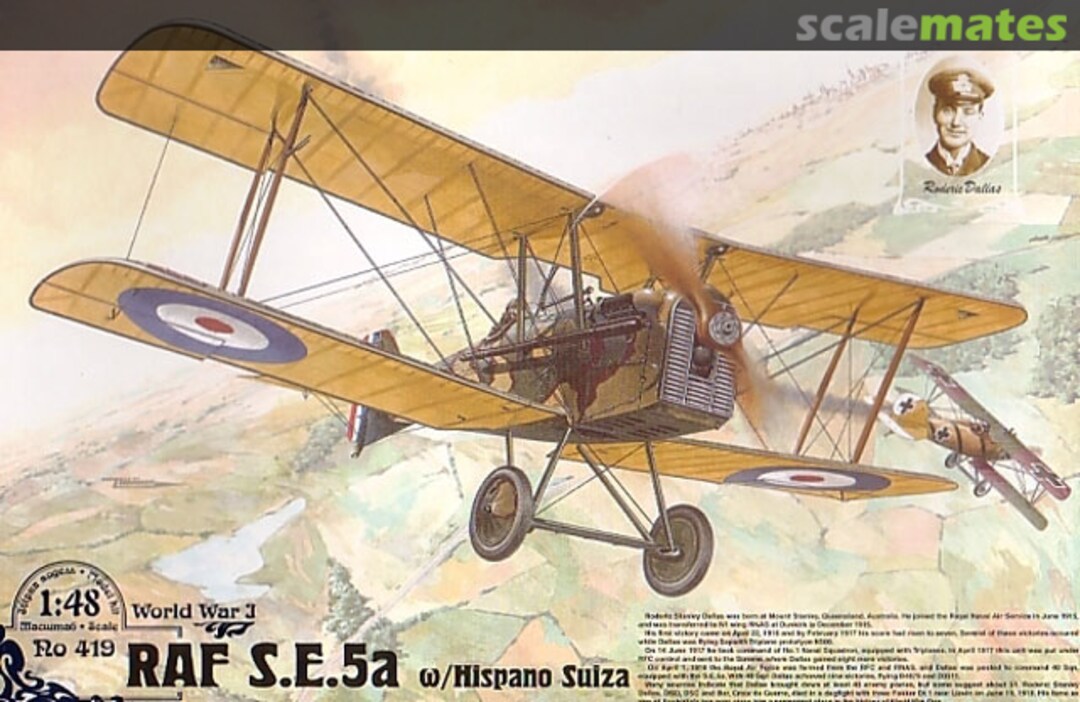 Boxart RAF S.E.5a 419 Roden