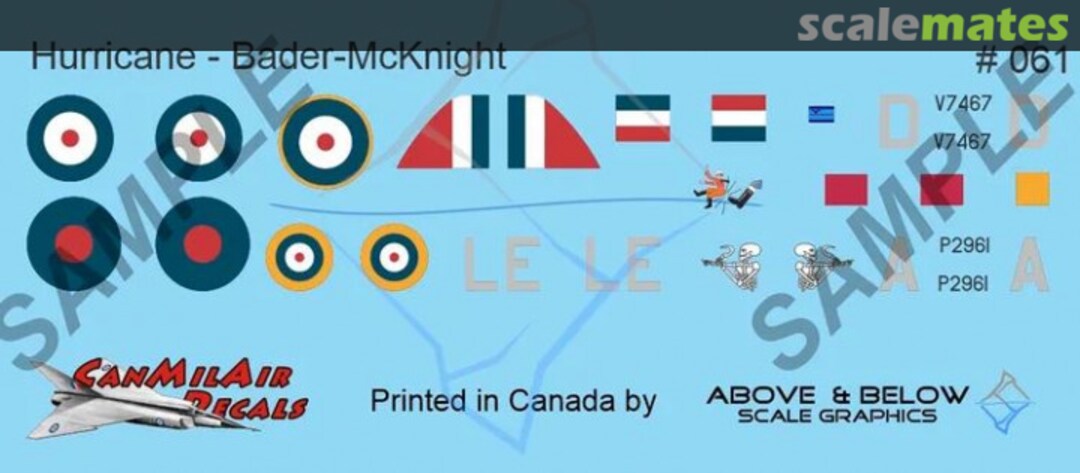 Boxart Hawker Hurricane 061 Above & Below Graphics