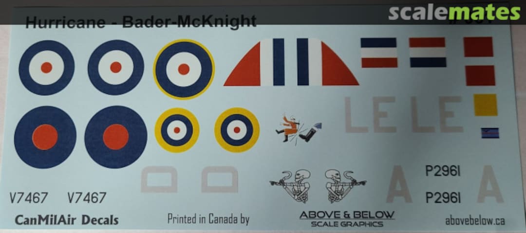 Contents Hawker Hurricane 061 Above & Below Graphics