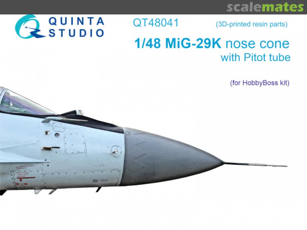 Boxart MiG-29K Nose Cone with Pitot Tube QT48041 Quinta Studio