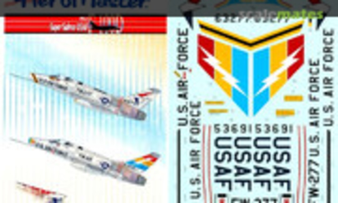 1:48 F-100D Super Sabres USAF Pt. I (AeroMaster 48-584)