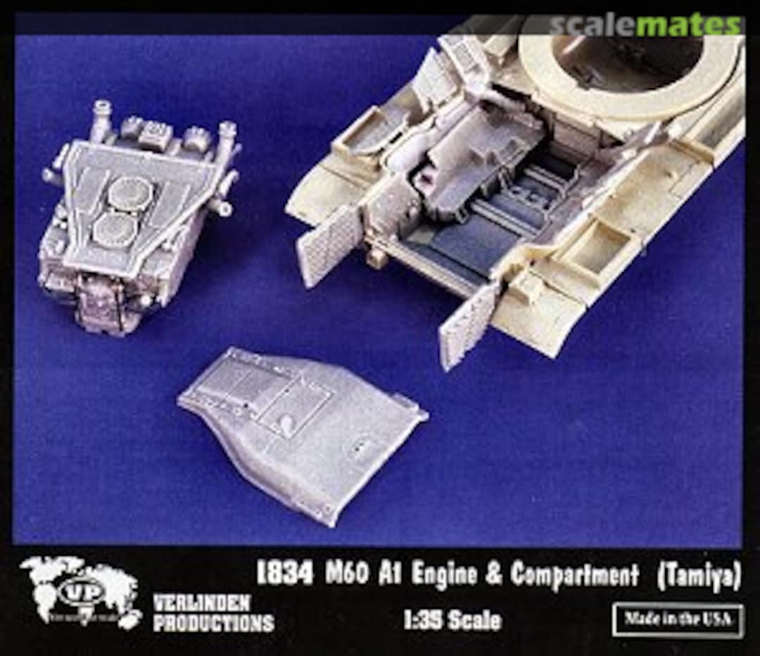 Boxart M60A1 Engine & Compartment 1834 Verlinden Productions