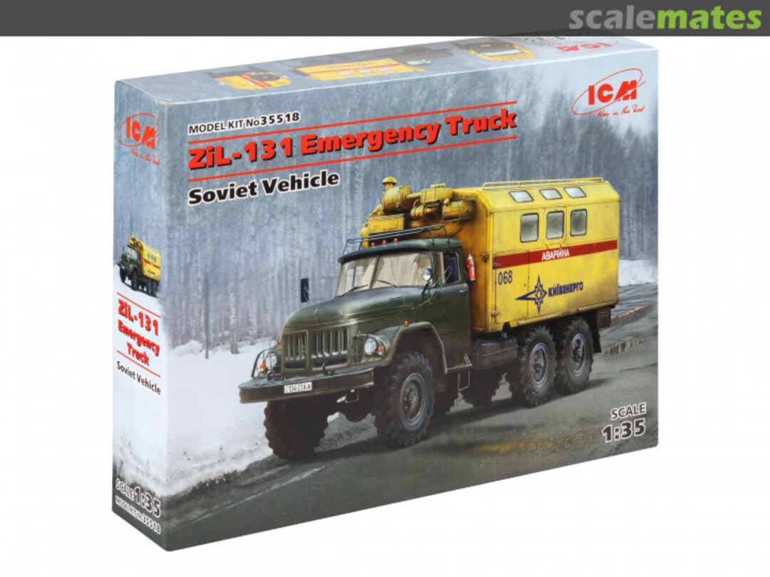 Boxart ZiL-131 Emergency Truck 35518 ICM