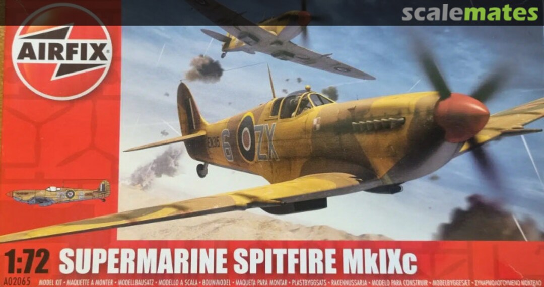 Boxart Supermarine Spitfire Mk.IXc A02065 Airfix