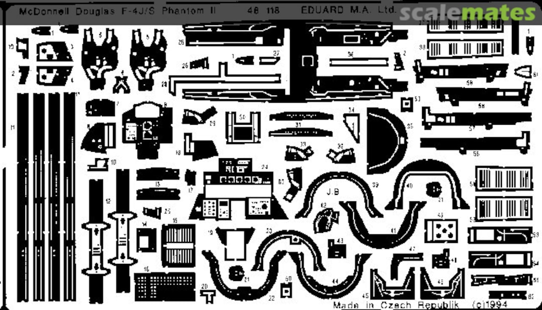 Boxart F-4J/S Phantom II 48 118 Eduard