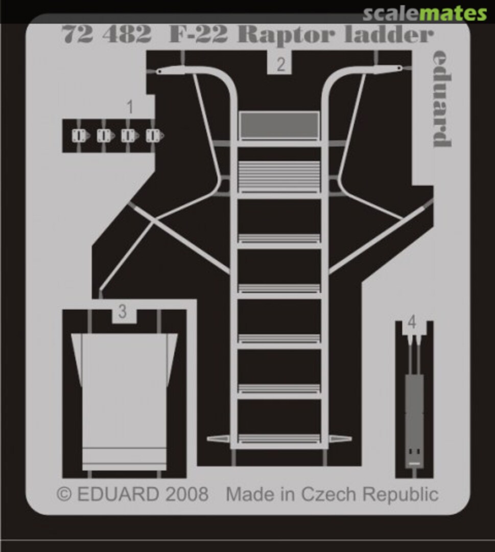 Boxart F-22 ladder 72482 Eduard