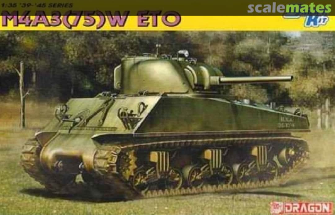 Boxart M4A3 75(W) ETO 6698 Dragon