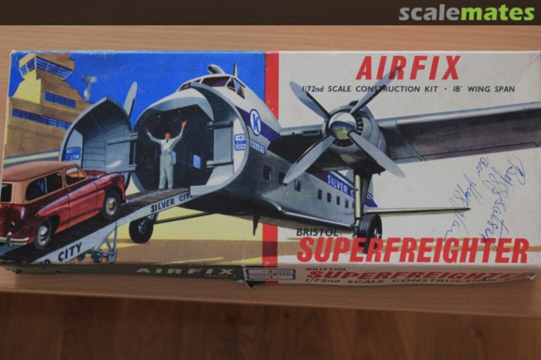 Boxart Bristol Superfreighter 1420 Airfix