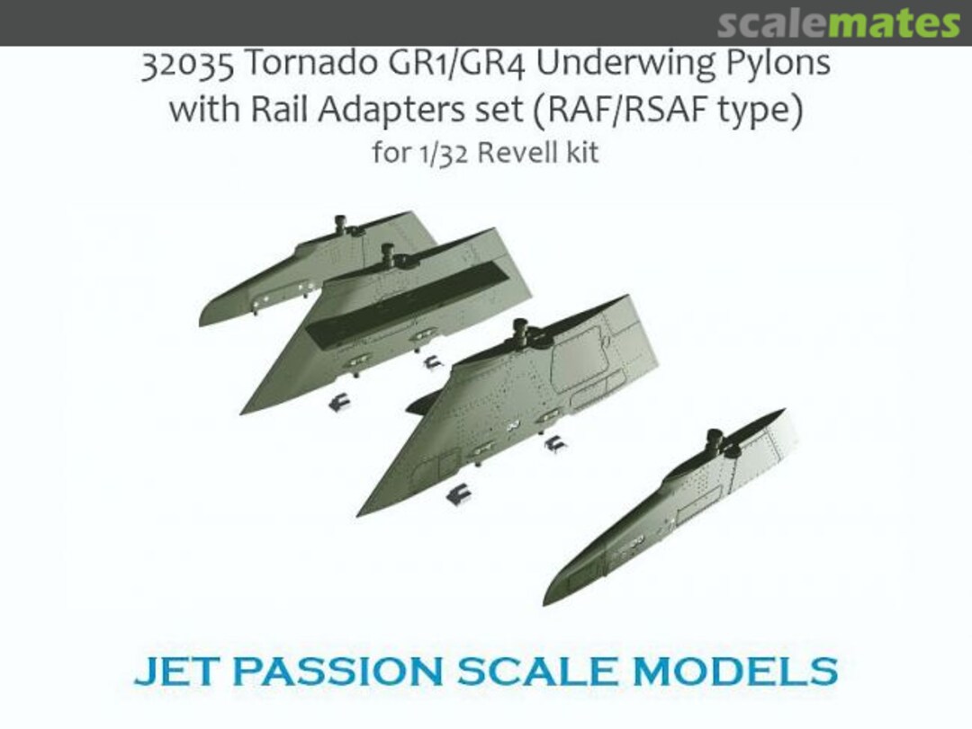 Boxart Tornado GR.1/GR.4 Underwing Pylons with Rail Adapters 32035 Jet Passion