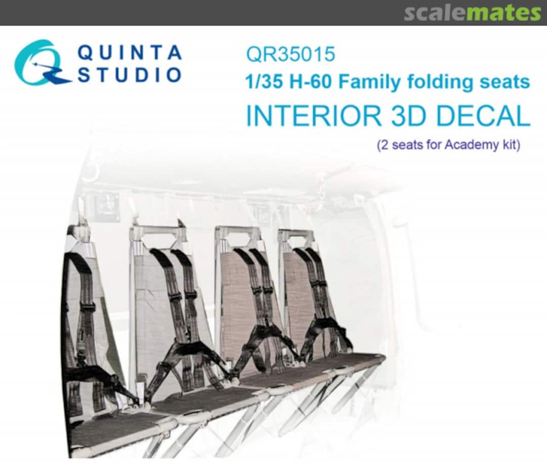 Boxart H-60 Family folding seats, 2 pcs QR35015 Quinta Studio