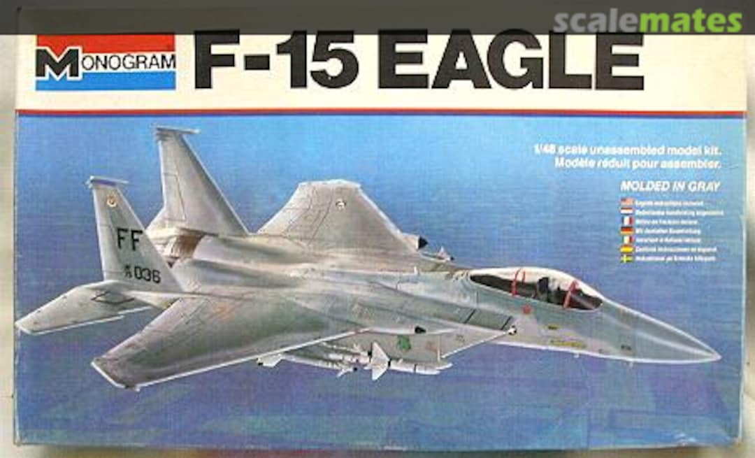 Boxart F-15 Eagle 5801 Monogram