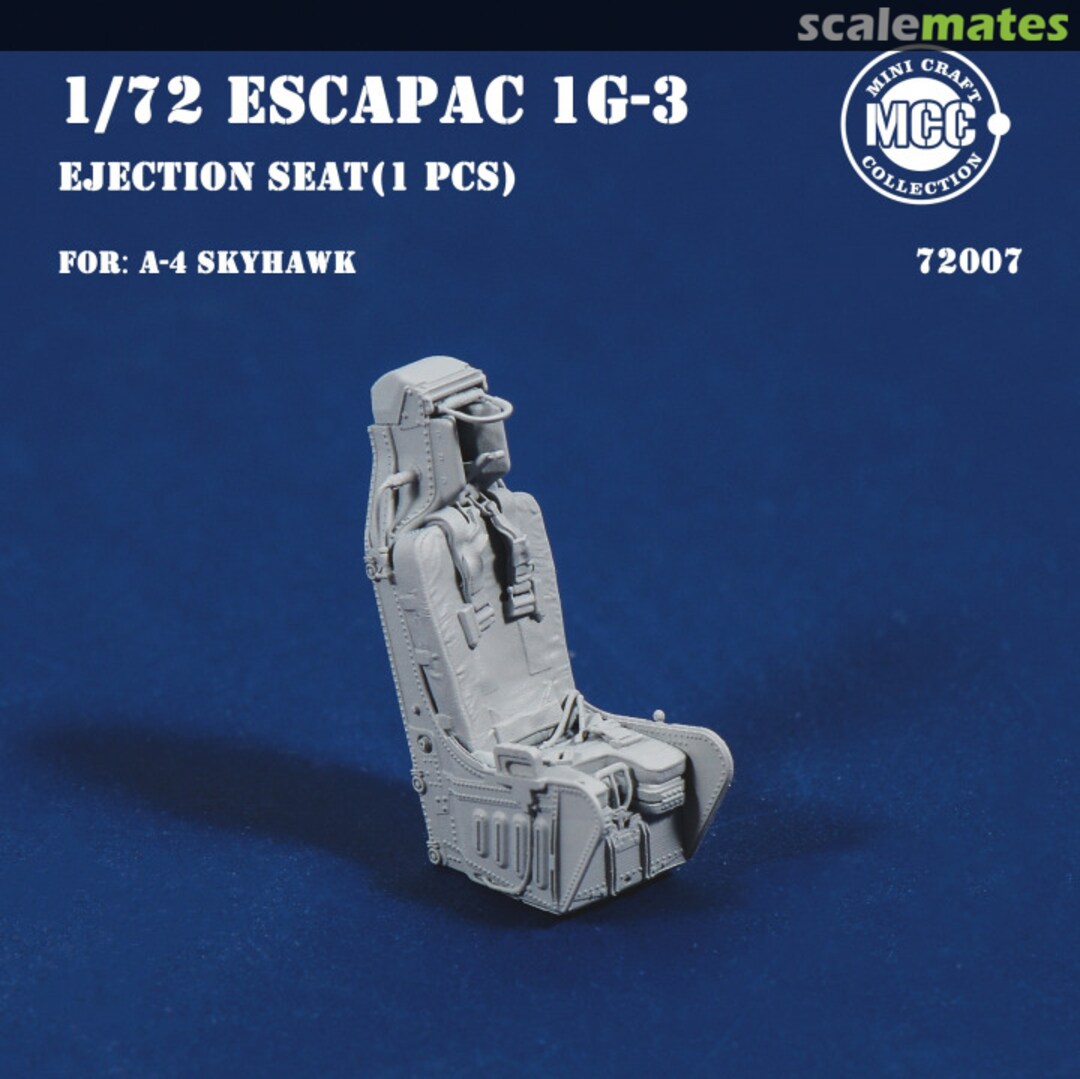 Boxart Escapac 1G-3 Ejection Seat 72007 MINI CRAFT collection