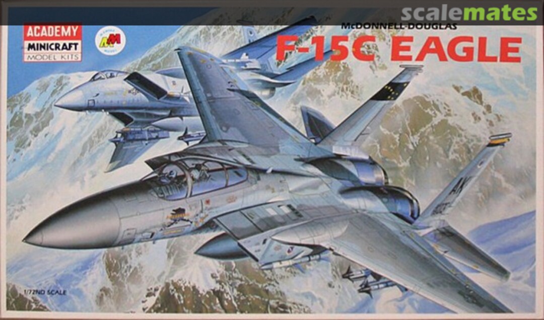 Boxart F-15C Eagle 2108 Academy/Minicraft