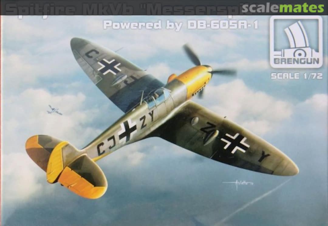 Boxart Spitfire MkVb "MesserSpit" BRP72010 Brengun