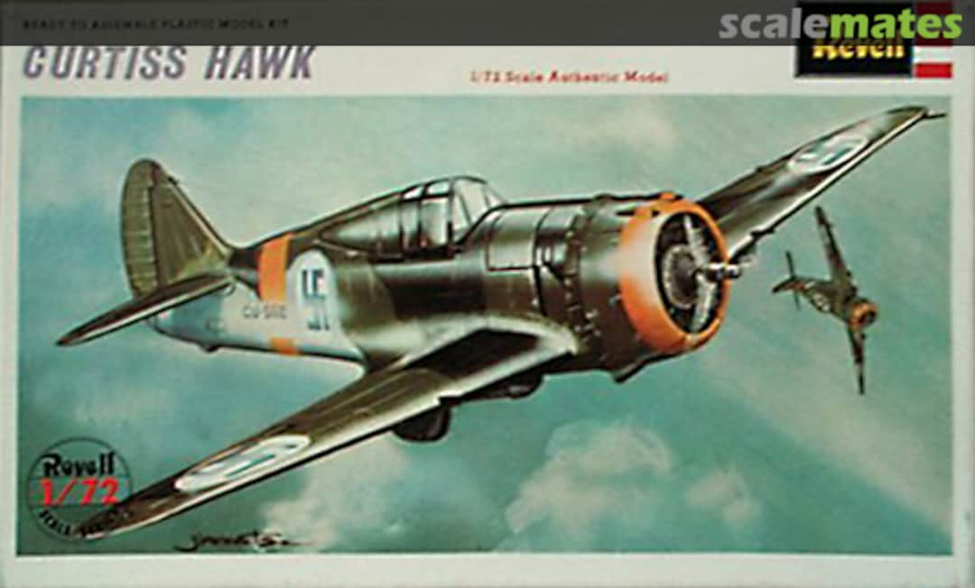 Boxart Curtiss Hawk H-658 Revell