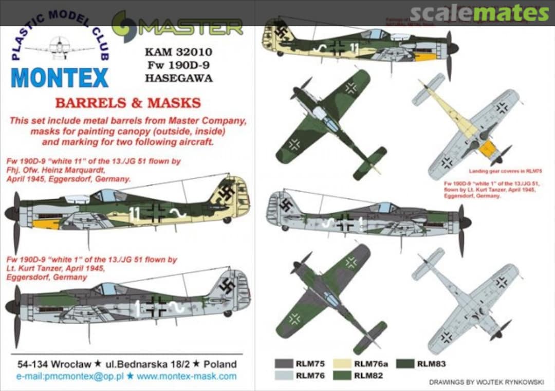 Boxart Fw 190D-9 KAM32010 Montex