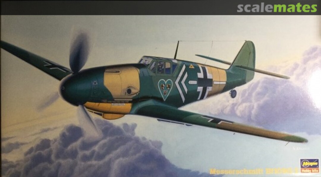 Boxart Messerschmitt Bf109G-2 09129 Hasegawa