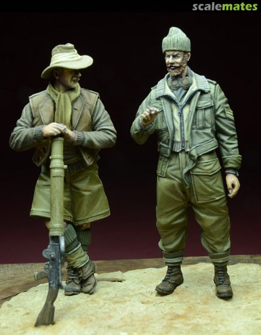 Boxart LRDG Soldiers North Africa 1940-43 35061 D-Day Miniature Studio