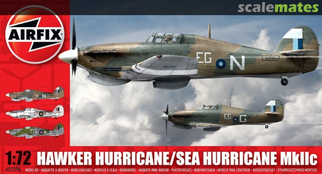 Boxart Hawker Hurricane/Sea Hurricane MkIIc A02096 Airfix