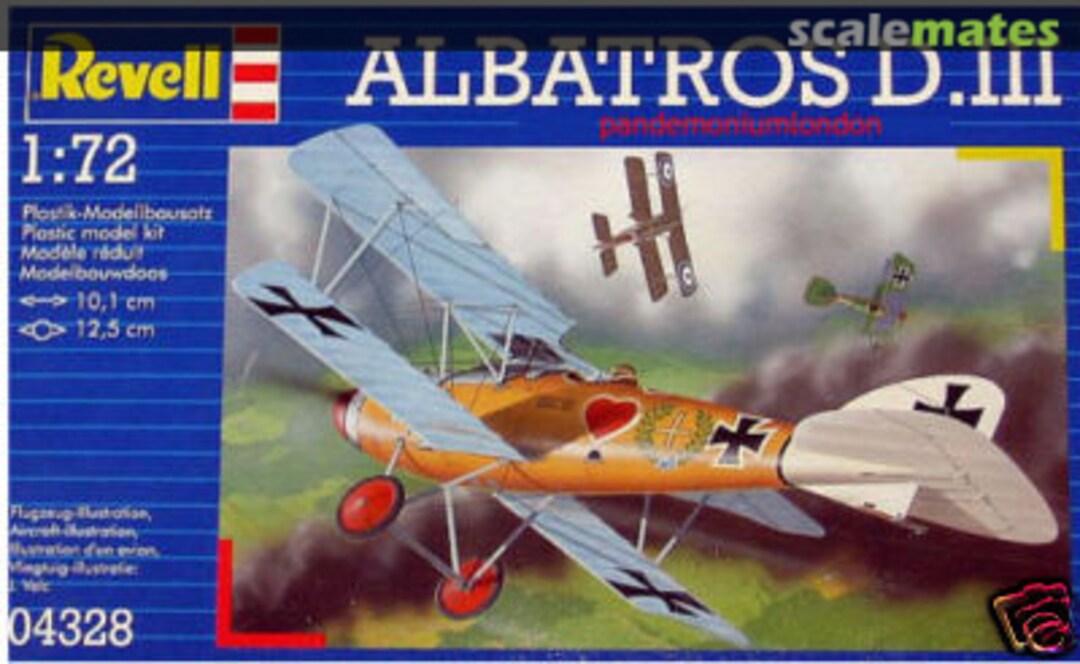 Boxart Albatros D.III 04328 Revell