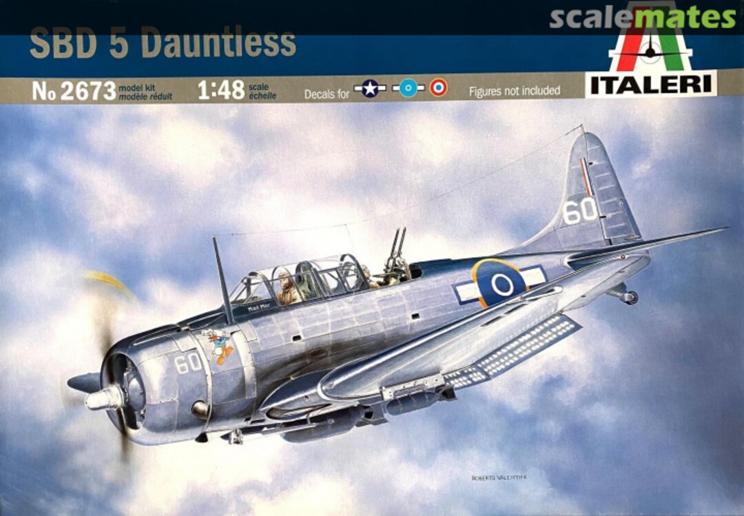 Boxart SBD 5 Dauntless 2673 Italeri