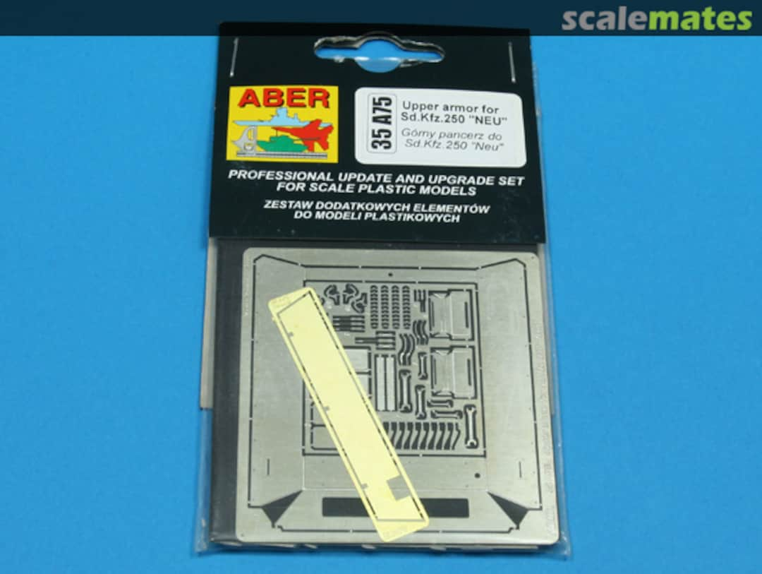 Boxart Upper armor for Sd.Kfz.250 "NEU" 35A75 Aber