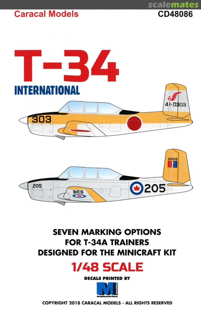 Boxart T-34 International CD48086 Caracal Models