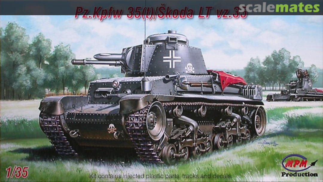 Boxart Panzer Pz.Kpfw 35(t) / Skoda LT vz. 35 T35006 MPM Production