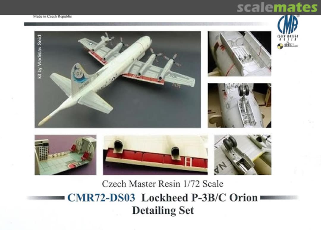 Boxart Lockheed P-3B/C Orion Interior & Exterior Detail Set CMR DS-7203 CMR