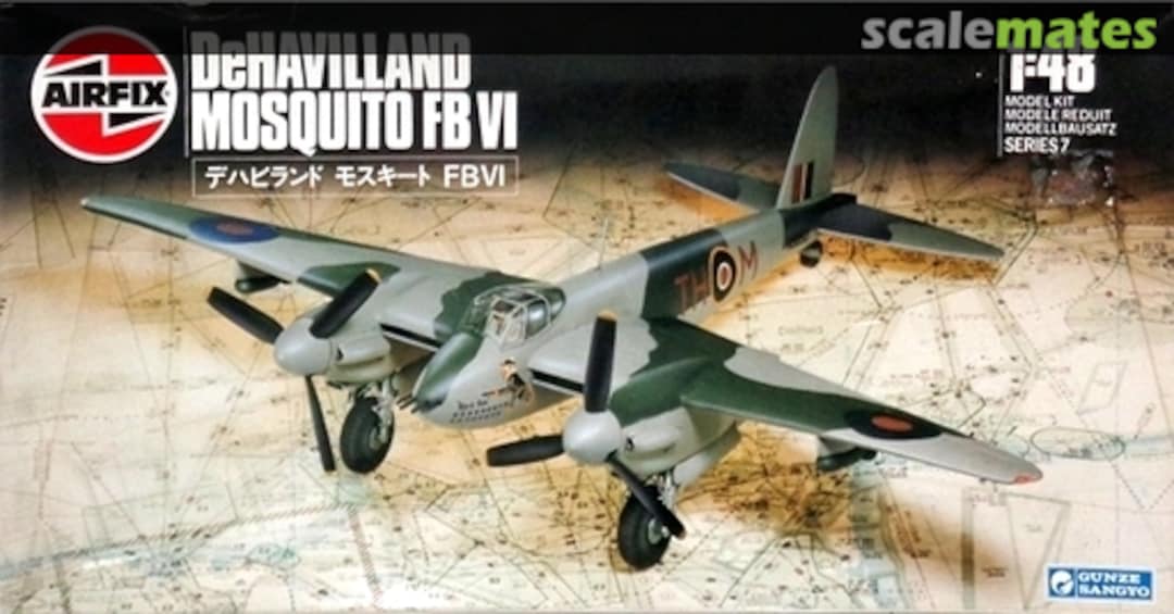 Boxart DeHavilland Mosquito FB VI GX-254 Airfix/Gunze