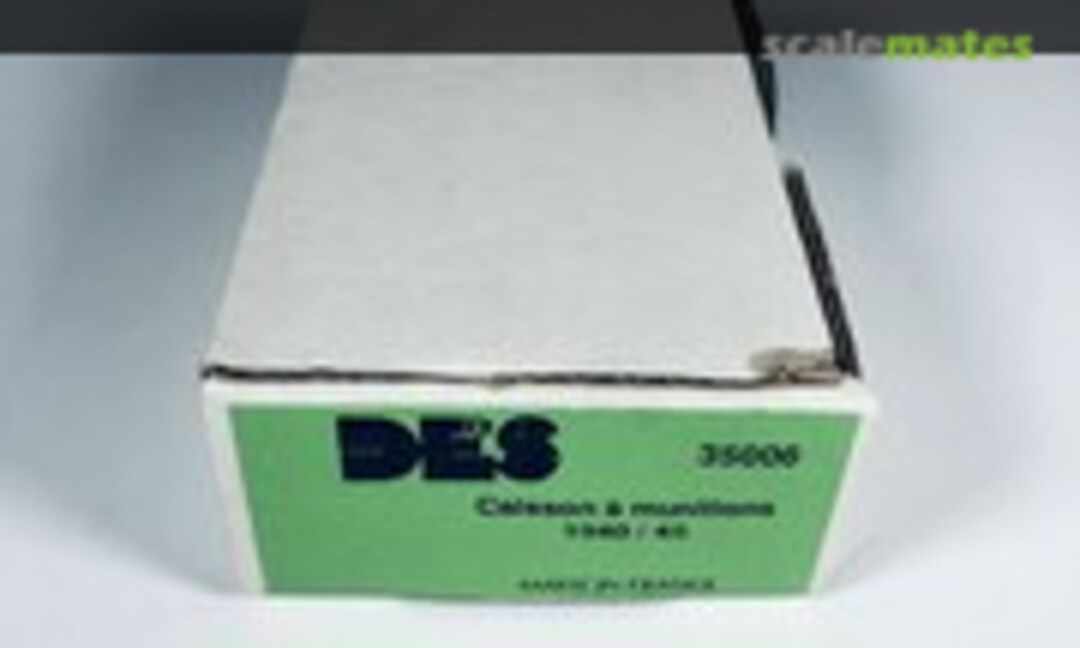 1:35 Ammunition Box 1940/45 20cm Flakvierling 38 (DES Kit 35006)